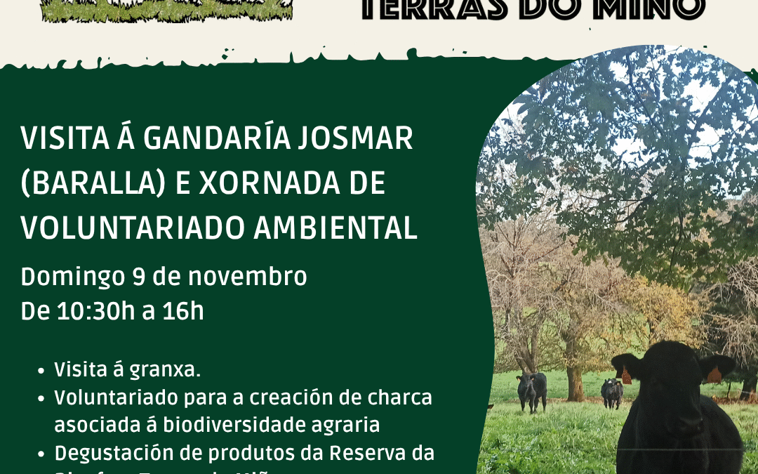 Visita e voluntariado gandaría Josmar