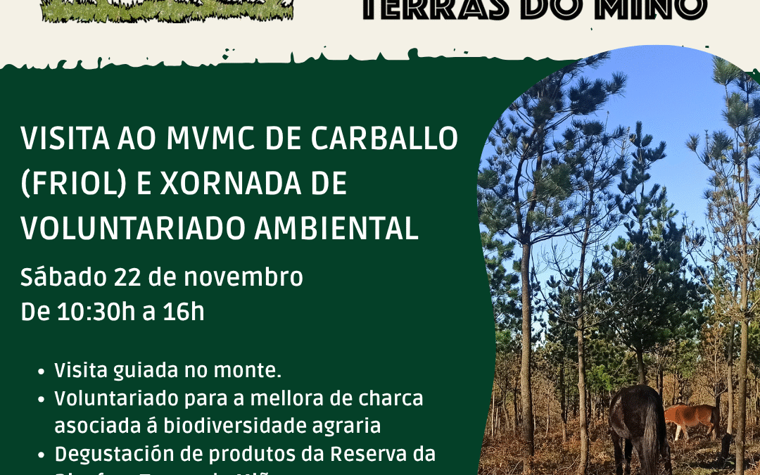 Visita e voluntariado no MVMC de Carballo (Friol)