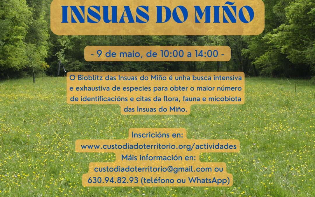 Bioblitz nas Insuas do Miño