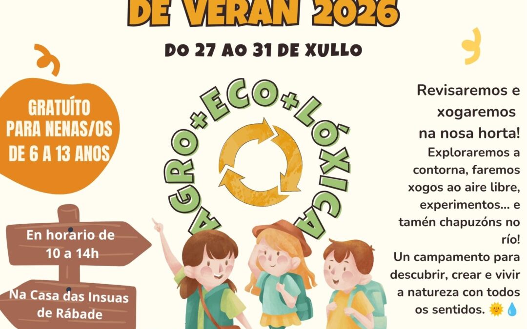Insuascola de verán 2026, do 27 ao 31 de xullo