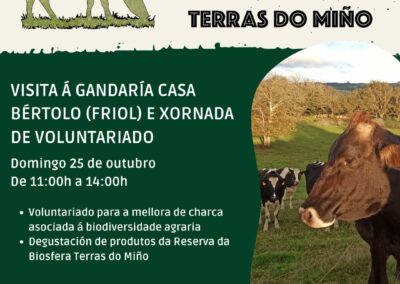 Voluntariado ambiental coa Rede de Custodia Agraria